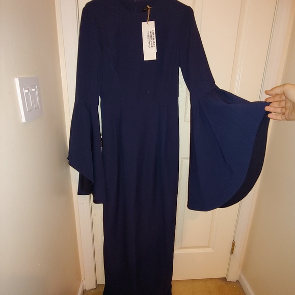 Dark Blue Swan Dress - Picture 5 of 5